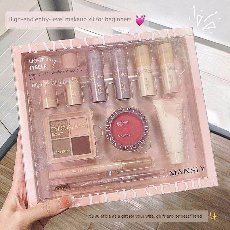 花罗小可初吻礼盒唇膏套装唇釉眼影彩妆套装送给女朋友和的朋友,彩妆/香水/美妆工具,彩妆套装,淘宝优惠券,粉丝福利购,淘宝优惠卷