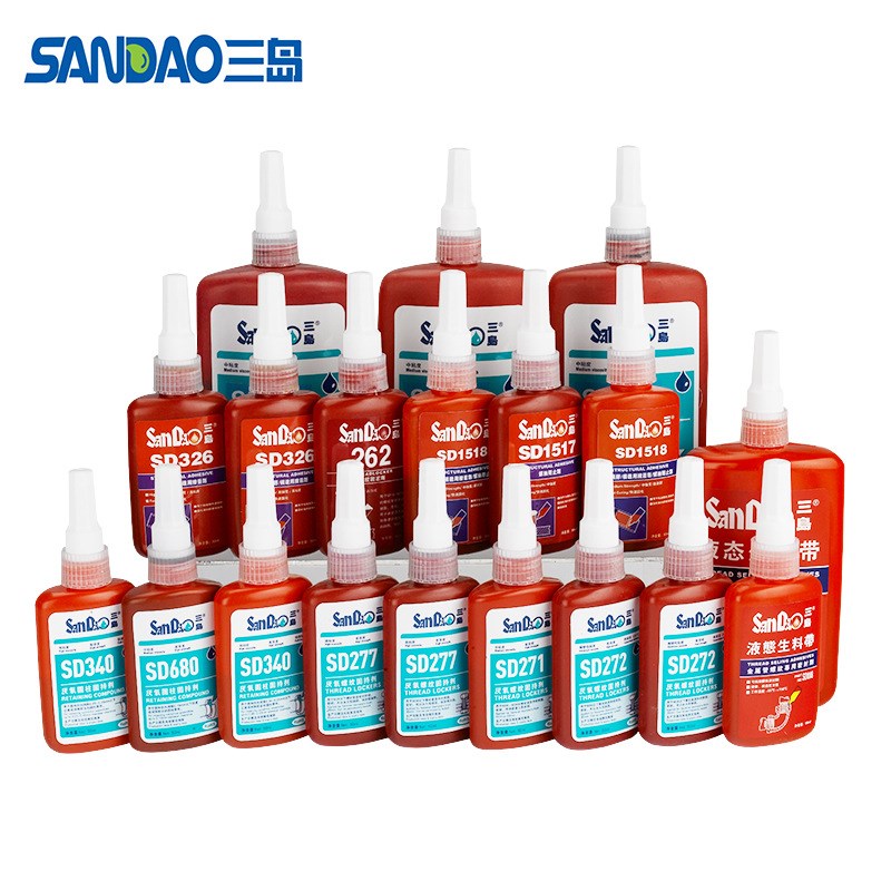 三岛液态生料带高温厌氧胶管道密封螺纹胶管道密封胶SD009 200ml