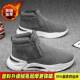 防水防滑一脚蹬中帮东北冬 绒男鞋 高档加加厚保暖雪地棉鞋 高马帮季