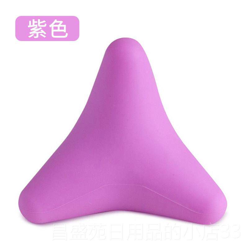 高档硅胶三络角雀脚底器腿部穴位按摩按摩点穴棒经足锥部足底足疗