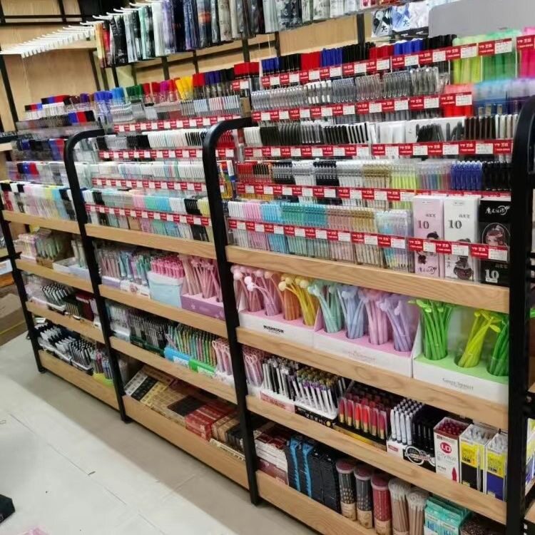 落地多层超市文具店笔架展示架