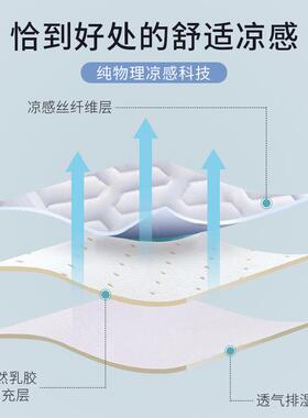 冰丝乳胶长条抱枕女生睡觉枕头床上靠垫侧睡夹腿男款床头大靠枕夏
