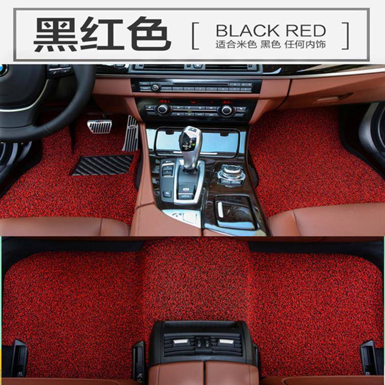 专用现.代名图瑞纳悦动朗动索纳塔领动ix35悦纳汽车脚垫丝圈脚垫
