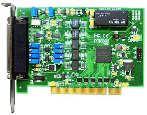 PCI8303 180KS/s 12位 16路模拟量输入， 带 DA、DIO功能