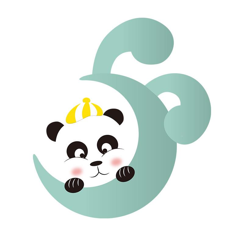 现代简卡通儿童房装饰画女约孩壁床房间卧室头氛围灯画led发111HX