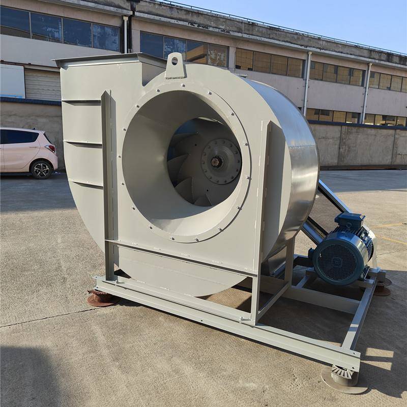 工业离心通风机4-72-10C7.5KW26885m3/h700pa左旋90度