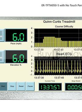 5寸TFTLCD彩色液晶显示屏配SSD1963控制板/并口/可配触摸屏