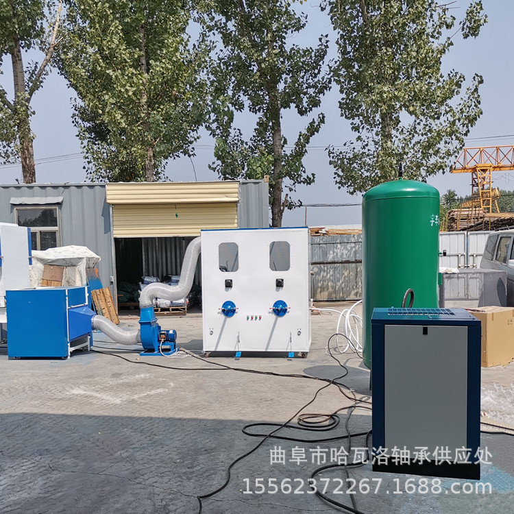 丝绵纤维棉自动上棉开松一体机