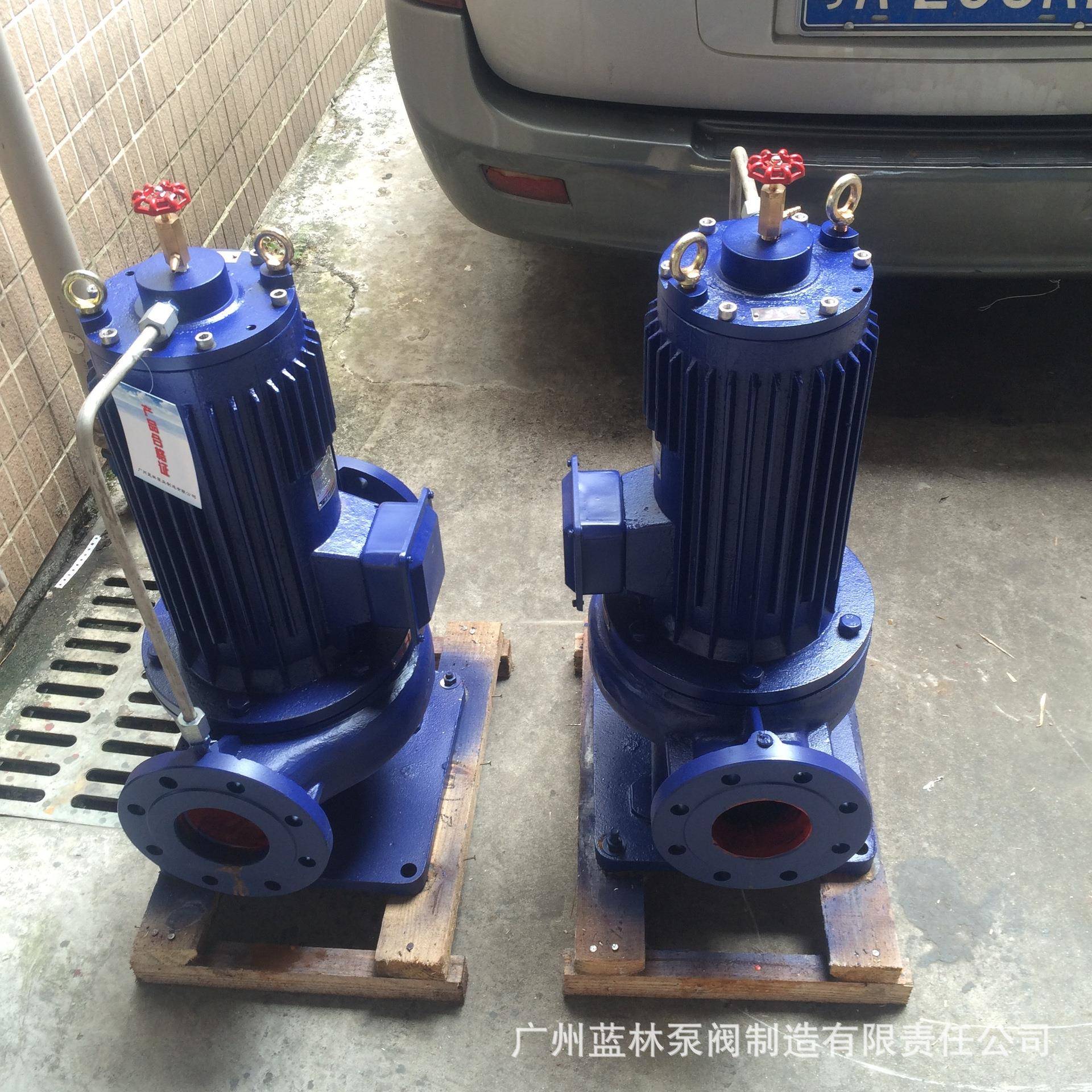 PBG65-160A低噪音屏蔽式管道泵热水地暖低噪音循环屏蔽泵