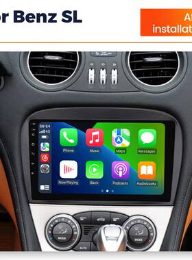 ForMercedesSLR230SL350SL500SL55SL65智能安卓车载导航仪