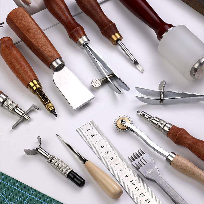 源头厂家打孔冲子皮革缝大套皮革大套皮革锥工具手工皮装具制作手