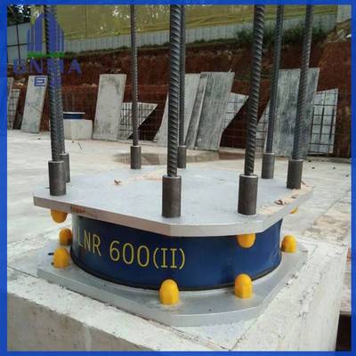 震建筑隔隔橡胶支座房屋震支座LNR固定支座LRB铅抗芯减震橡NRP胶