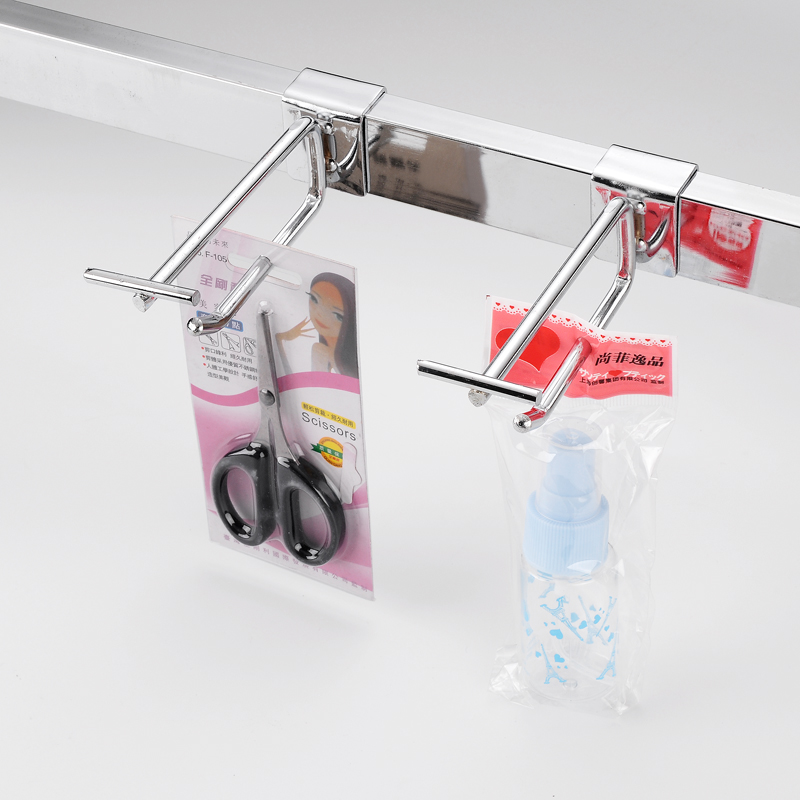 超市货架线挂钩货架横梁挂钩方管配件挂钩小食品卡方管线挂钩