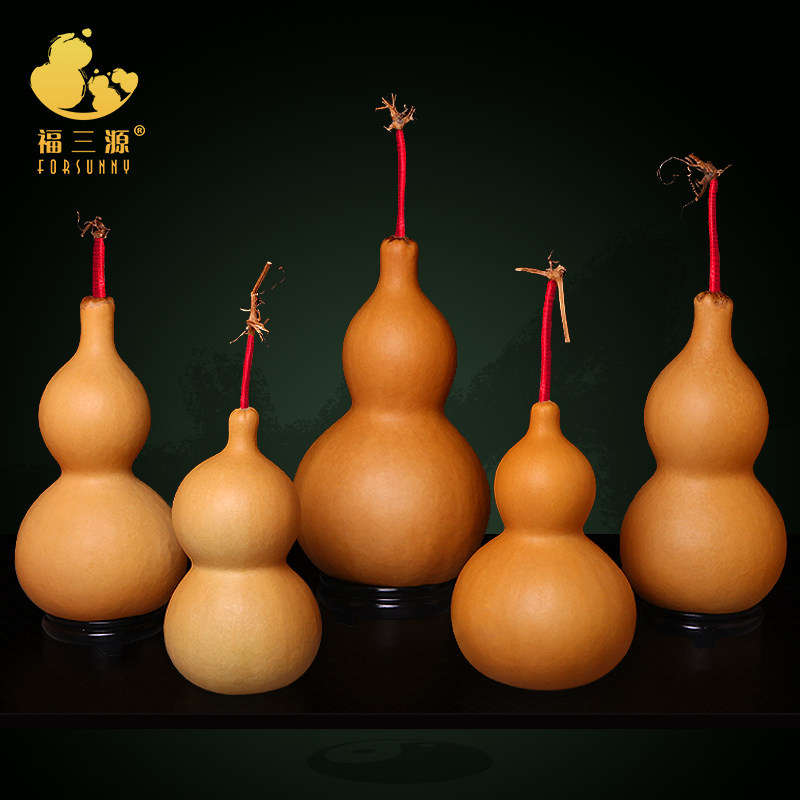 天然真葫芦摆件客厅玄关门口巨型亚腰特大门对门挂件高端大号文玩