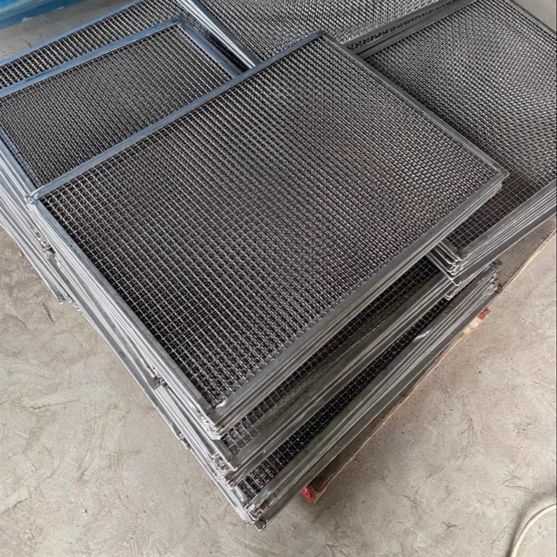 定制30不锈钢包边过滤网片