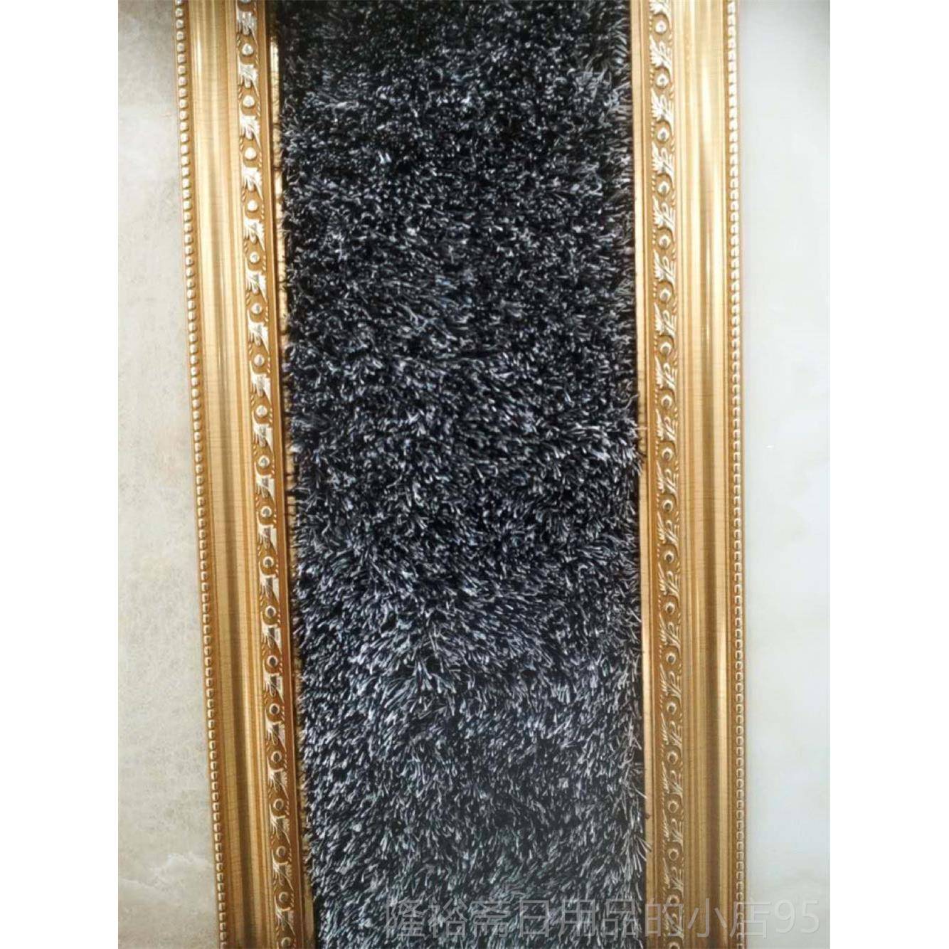 高档加密韩国丝铺地毯亮丝展厅满砖现代厅装修瓷店背景美逢装客饰