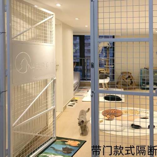 高档铁艺屏架隔风办公室客厅餐厅卡座展示镂空玄关工业风网装饰断