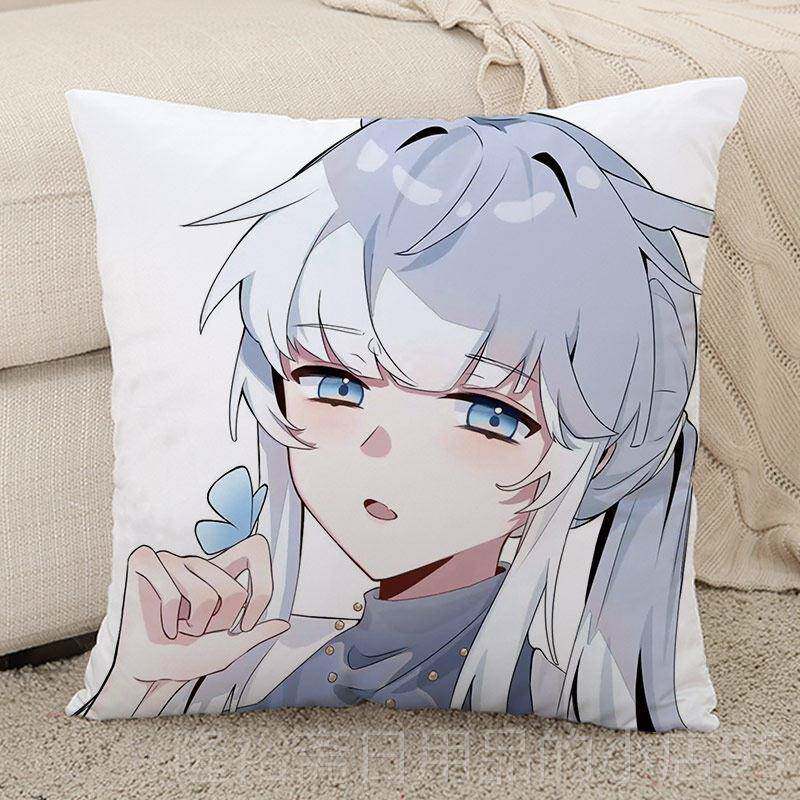 高档Sky 遇周边抱定靠垫巫师平菇卡制枕卡白鸟螃蟹动漫二光次元靠