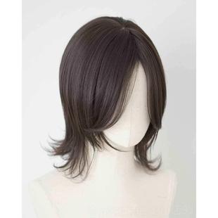 高档超四强日系小狼尾假发 空气外翻锁骨种发六分短发 感三刘海鲶