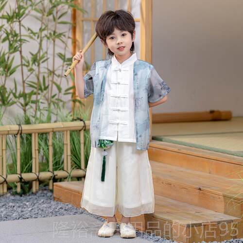 高档Cos汉女孩Mamian代裙初学中生唐装，大孩子哥姐姐服装表演服