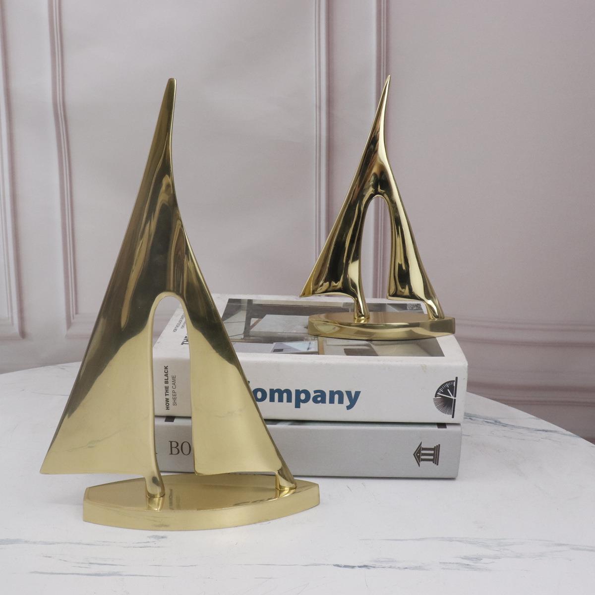 一帆顺全铜摆件家居饰装品房软BJ00057装风样板间别墅酒店摆设创