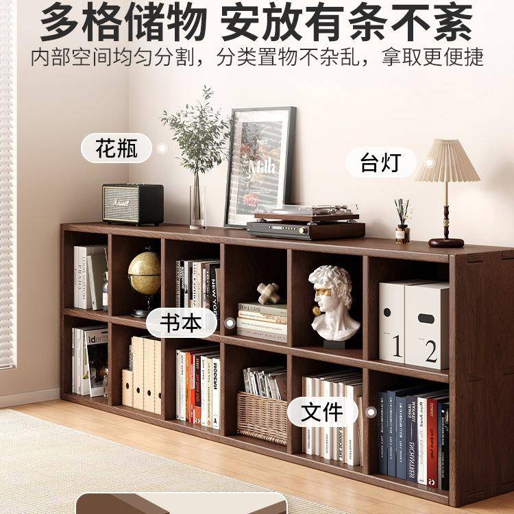 木书架落地置物架幼儿自由组合格子柜儿童储物实收G776纳矮家用书