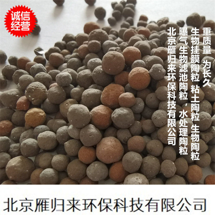 市政污水厂BAF曝气生物陶粒滤料