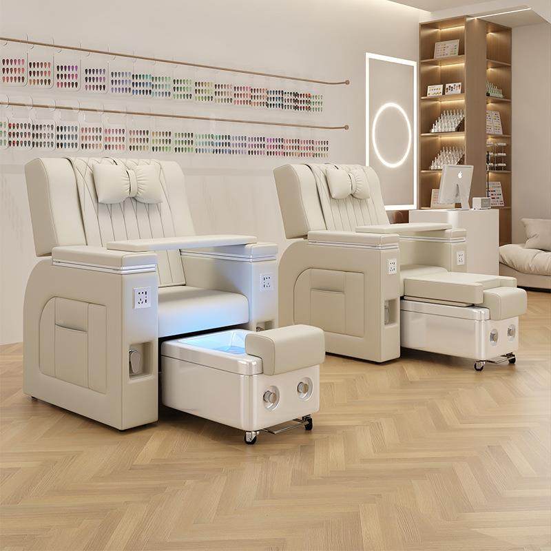 摩美睫美甲沙发椅甲沙店做脚发电动按沐足椅可美躺纹眉YY1688泡脚