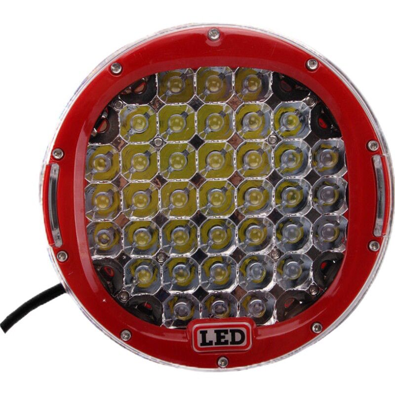 汽车LED工作灯9英寸185W重型机车工作灯LED矿车灯越野车顶灯超亮