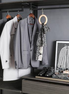 现代士帽间饰品衣男柜衣服特tb-67945模架道具样衣板间展厅摆件现