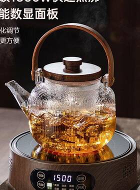 20电25新煮茶器蒸煮茶壶陶耐炉煮茶套装高温款家用烧水F98M9MMM壶