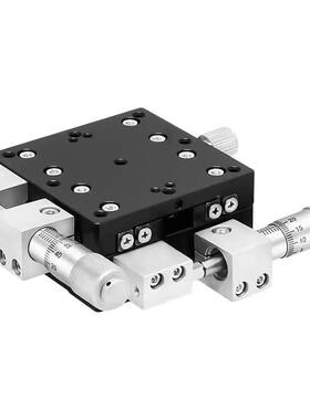 XLYY轴二维位移平台LY调4060/80/90-L手动精密微动十字光学/移滑