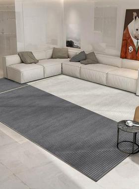灰色式地毯垫客AL679130可厅地毯茶几卧室网红直播家用卧日室机洗