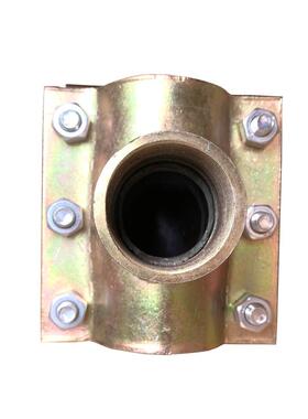 ft钢板三通哈夫节/修器哈补弗通接分水器分变径水三通501漏三快接