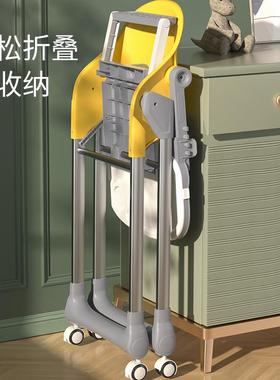 款儿童折叠19452婴新餐椅家用便携多可功能分体式可拆卸座儿椅宝