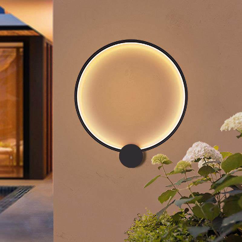 户无品牌/外壁灯防水别墅灯庭灯院门前外墙壁灯圆灯形露台灯室外,家装灯饰光源,户外壁灯,淘宝优惠券,粉丝福利购,淘宝优惠卷