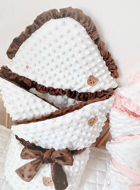 德国被2026新款豆220802豆绒婴儿抱新生儿包被春秋冬初生宝包宝季