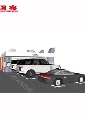 多工线水位汽钣金喷涂流钣金打磨喷漆烤QX-LSX漆房车体全自动涂装