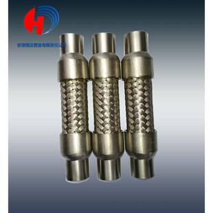 4分6分1耐寸高压属软管钢丝金编织网纹管制冷设波备用金DN6 DN20