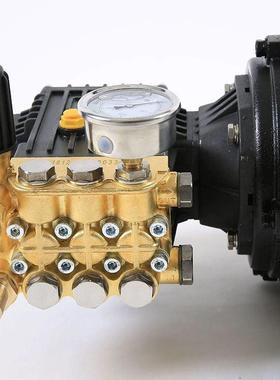 高压清洗机电机加泵头组合商洗车机220V80V增3陶压瓷柱1塞铜泵用