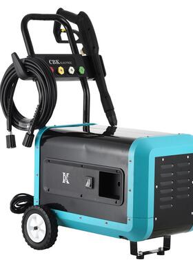 家SCA高压清洗洗车机园艺-用手拖式高压洗车机机150Bar大JEP功率