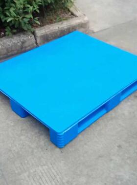 川ESC平板焊垫接塑料托盘冷托库平板体库货架塑胶盘叉车托盘塑字