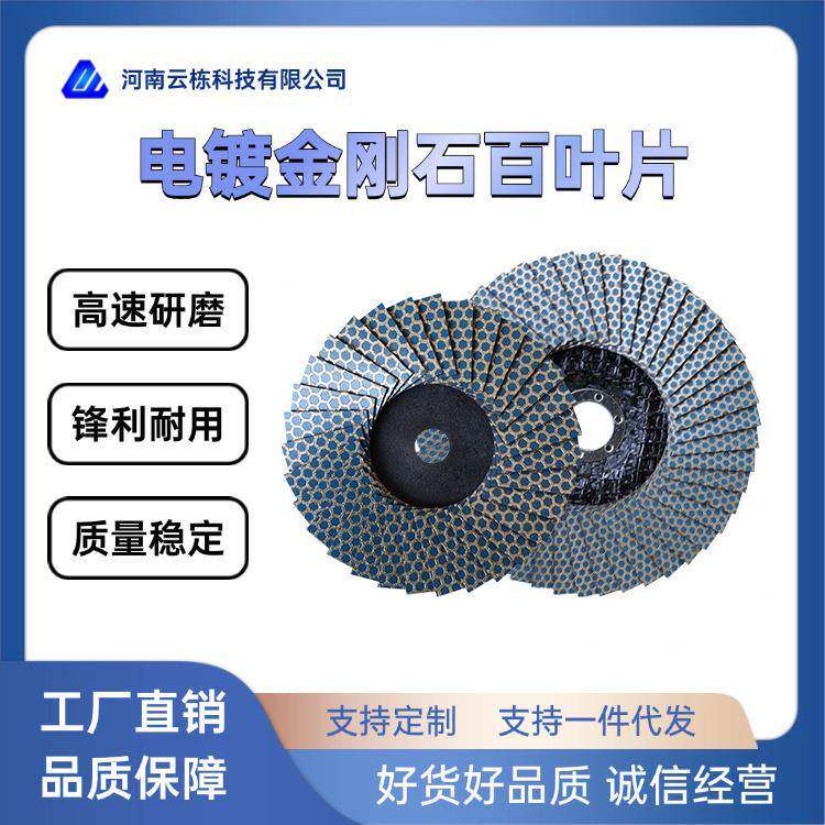 电SMN镀金刚石百叶片直径7百mm轮石材玻5璃瓷砖打磨砂页轮