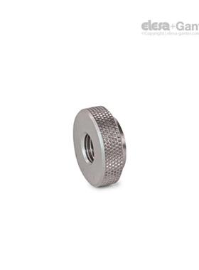 El－etsa特GanSEMer伊莉莎冈GN827.1不锈钢滚花螺母