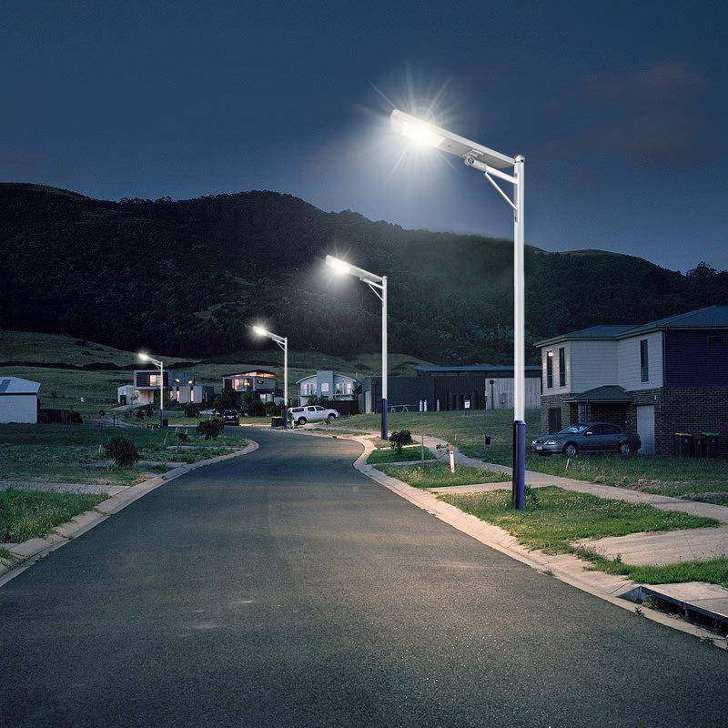 LED户外太阳能模阳组路套件灯50W8W1TR24800W摇臂款外一体化太能