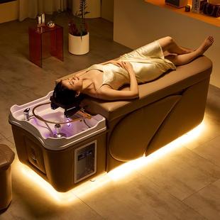 洗新款 冲床水床疗头水循环熏蒸头部护理发廊理发店美632发 头泰式