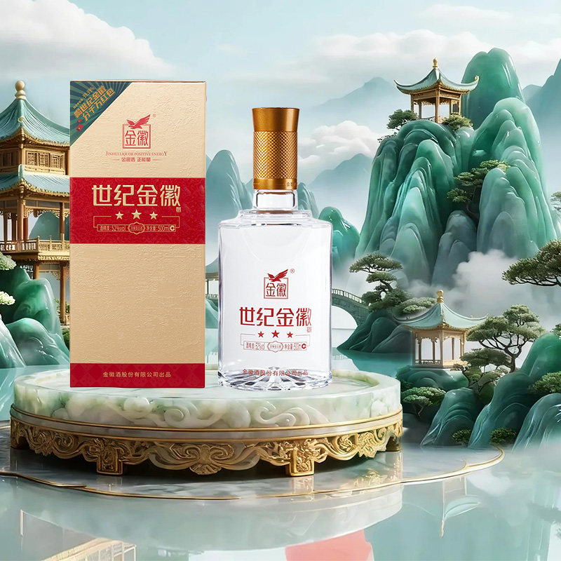 金徽酒世纪金徽三星52度浓香