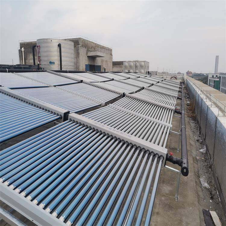 无锡宜兴空员浴室气能热结合泵太阳能集热器热水工工程欧见详情麦