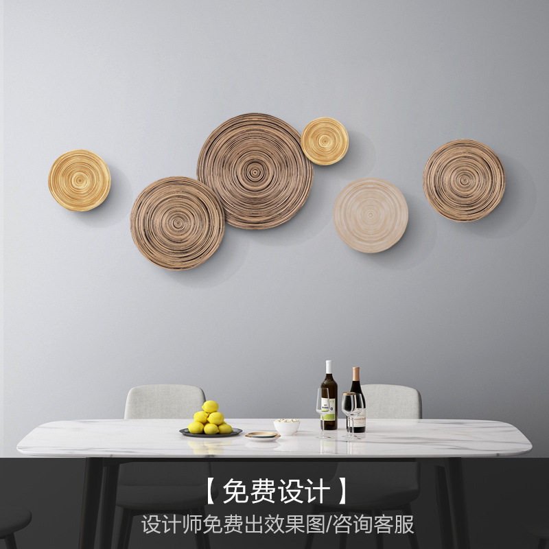 东南亚竹编墙饰挂件客厅玄关