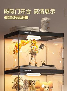 书柜带门防尘储由物柜自组合子柜柜轻奢hs230523置格物窄书架落地